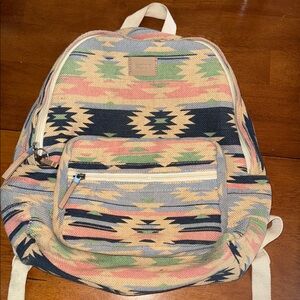 Roxy Pastel Aztec Backpack